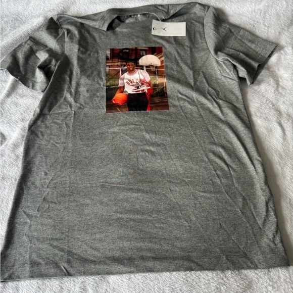 Jordan Other - Michael Jordon Nike Gray Graphic T-Shirt Brand New Size Medium.